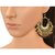 Zephyrr Fashion German Silver Ethnic Beaded Dangler Hook Earrings for Women