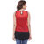 Sarvottom red and black  28 inch geogertte tunic T00009