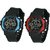 Crude Smart Combo Digital Watch-rg529 With Adjustable PU Strap - for Boy's Kid's