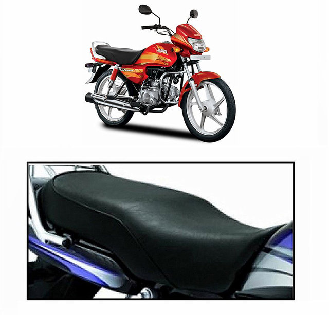 Buy Relax Bike Seat Cover For HERO CD DELUXE O M Black Online