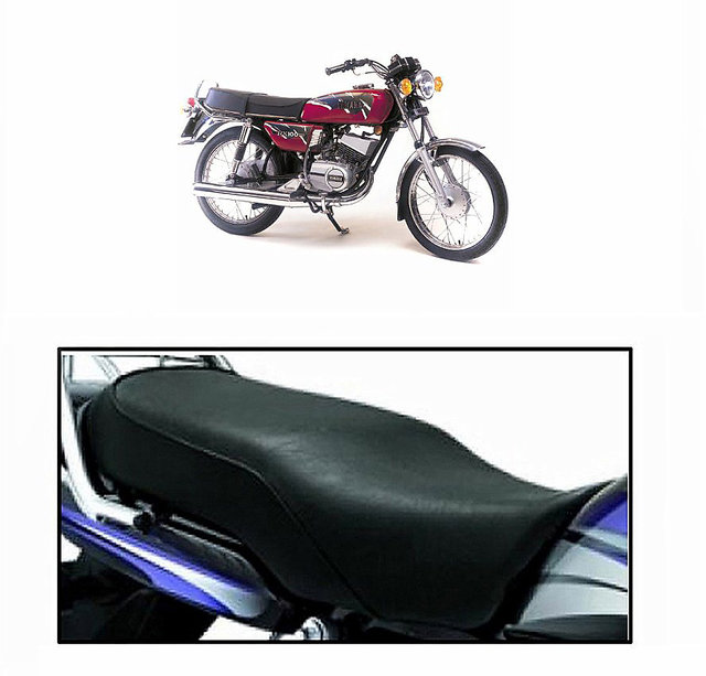 Online Relax Bike Seat Cover For Yamaha Rx 100 Black Prices Shopclues India