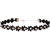 Jazz Jewellery Black Lace Choker stone studded Necklace for Women and Girls