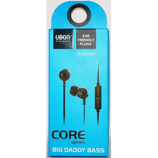 Ubon earphones big discount daddy bass core series