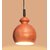 AH  Orange Shading Color Iron  Pendant Ceiling Hanging Lamp ( Pack of 1 )