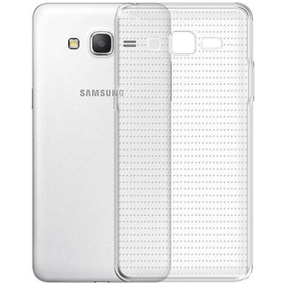 Mobik Back Cover For Samsung Galaxy Grand Prime Transparent (Soft)