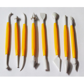 8 Pc 16 Fondant Cake Modelling Tools Set, Fondant Clay Cutter, Cake Mold Tool Fo