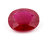 Be You 3.85 cts(4.23 ratti) Red Color Faceted Oval Shape Lab Certified Natural Bankok Ruby (Manak)