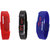 Grandson Other Dial Black And Blue And Red pu Quartz Kids watch