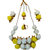 Beautifull Bridal Gota Flower Jewellery Set With Ghunghroo