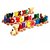 Onlineshoppee Wooden Toy Train Alphabet Name Letters