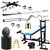 Livestrong 8 in 1 Bench + 50 kg weight with Home Gym Combo