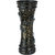 Somil Black Flower Vase Decorate With Glass Lase & Color Dots