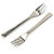 Bartan Shopee Exlusive Steel Fork - Set of 12 pieces