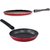 NIRLON Nonstick 3 Layer Non-Stick combo cookware setFlat Tawa 27.5 & Tapper Pan