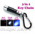 Gadget Heros 3 in 1 Portable Emergency Key Chain Has Laser Pointer, Led Torch (Flash Light)  UV Light (Color May Vary)