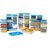 All Time  Polka Plastic Container Set, 31-Pieces, Blue