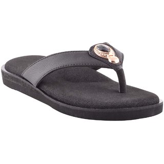 Buy Dia One Orthopedic Chappal Rubber Sole MCP Insole Diabetic Footwear for Women Black Button Top Dia50 Size 6 25 cm 6 UK India Online 599 from ShopClues