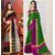 Indian Beauty Multicolor Polycotton Badge Saree With Blouse
