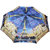 FabSeasons Blue, Paris Eiffel Tower Digital Printed, 3 Fold Fancy Automatic Umbrella for all Weather