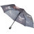 FabSeasons Grey, Bird Digital Printed, 3 Fold Fancy Automatic Umbrella for all Weather