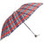 FabSeasons Unisex Blue Checks Print, 3 Fold Fancy Manual Umbrella for Rain, Summer & All weather conditions