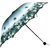 FabSeasons Green Digital Print, 3 Fold Fancy Manual Umbrella for Rain, Summer & All weather conditions