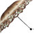 FabSeasons Brown Digital Print, 3 Fold Fancy Manual Umbrella for Rain, Summer & All weather conditions