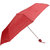 FabSeasons Solid Maroon 3 Fold Fancy Umbrella for Rain, Summer & All weather conditions