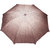 FabSeasons Brown 3 Fold Fancy Umbrella for all Weather