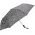 FabSeasons Black Printed, 3 fold fancy Automatic Umbrella for Rains, Summer & All Year Use