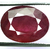 Transparent 10 Ratti Red Natural Ruby Delhi Gemstone Collection Oval Cut Gemstone
