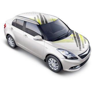 Buy Autographix Maruti Suzuki Swift Dzire Car Bonnet Wrap Roof