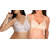 Eve'S Beauty White And Beige Full Coverage Bra-Pack Of 2