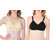 Eve'S Beauty Womens Full Coverage Multicolor Bra-Pack Of 2