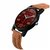 Mark Regal Brown Leather Strap Men's Quartz Watch