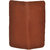 Canvas  Awl 100 genuine leather unisex design mini travel wallet  documents organizer (Brown)