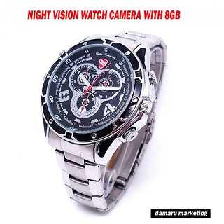 spy watch camera night vision