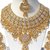 Beaded-Crystals-Pearls Designer Gold Plated Kundan Zirconic Necklace Jewelry Set