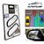 AUTOTRUMP Ipop Flexible Blind Spot Rectangle Shape Convex Side and Rear View Mirror