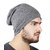 NEW Men Beanie Baggy Slouchy cap hat with Ring thin winter/fall Hat