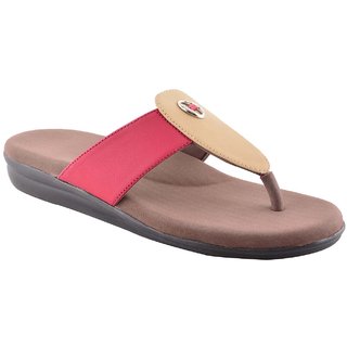 pu sole ladies chappal