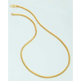 Buy Voylla Yellow Gold Plated Men S Snake Chain Online 359