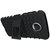 Style Imagine Kick Stand Hard Dual Armor Hybrid Rubber Back Case Cover for Motorola Moto Z Play (5.5) - Black