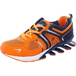 Nevy Blue Orange Sports Shoes 