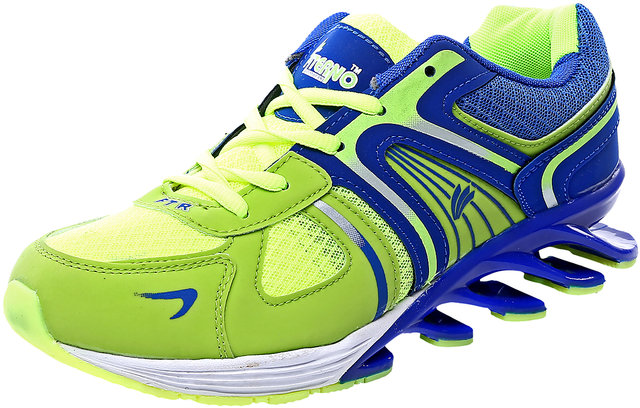 Nevy Green Royal Blue Sports Shoes 