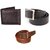 Classic 2 Belts and Black wallet combo