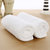 Cotton Terry  WHITE Plain Face Towels - 2pcs