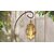 Anasa Decorative Hanging Metal Moroccan Lantern Lamp Golden 24 Inch
