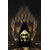 Anasa Decorative Metal Budhha Lantern Hanging T-light Candle Holder Black 10 Inch