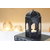 Anasa Decorative Metal Cage Lantern Hanging Tealight Candle Holder Black 6.5 Inch